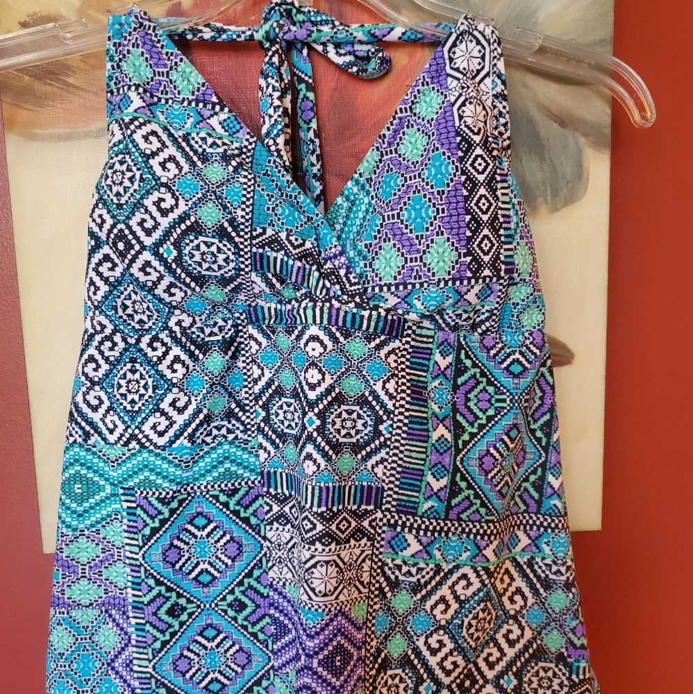 Halter Bathing Suit Tankini Top